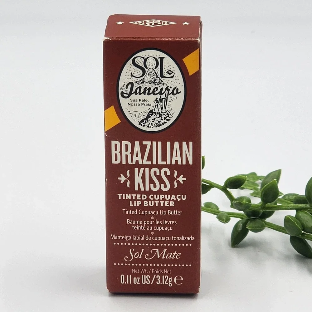 Sol de Janeiro Brazilian Kiss Lip Butter Women 0.11oz Sol Mate Tinted Balm Glow